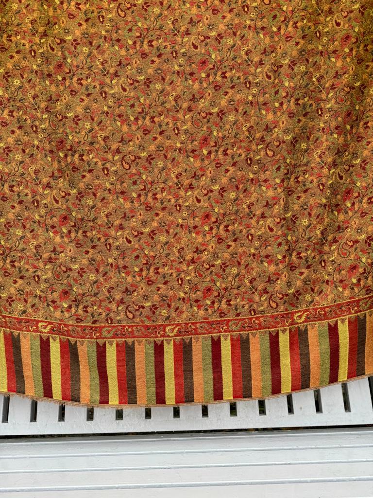 golden yellow jaama shawl 1